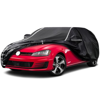 7-Layer All Weather Waterproof Car Cover for Honda CR-V 1995-2025, Custom Fit Snow Rain UV Protection with Zipper Door & Storage Bag